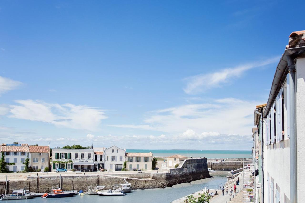 Saint-Martin-de-Ré XVIII Century Gem With Magnificent Views Of The Harbour With A Private Garage 아파트 외부 사진